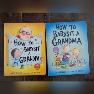 How to Babysit a Grandma and Grandpa Book Set